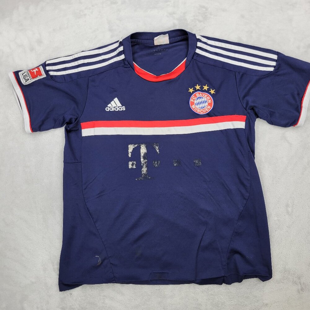 FC Bayern Munich Jersey Boys XL Soccer Team Shirt Football‎ Club Kit Bundes Liga